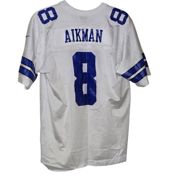 Vintage Nike Authentic Troy Aikman Cowboys Legend Jersey Youth Large 14-16 - Picture 3 of 7